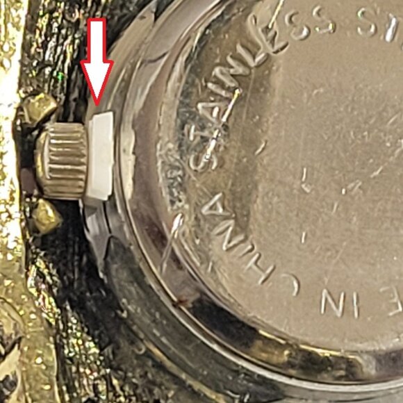 Purple Rhinestone Watch Cuff Band Round Face Ornate Fashion Watch - NEW ! - Picture 5 of 16